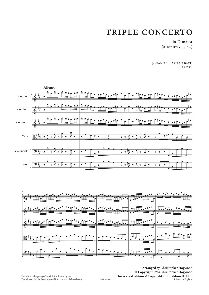 Bach (from HH266)