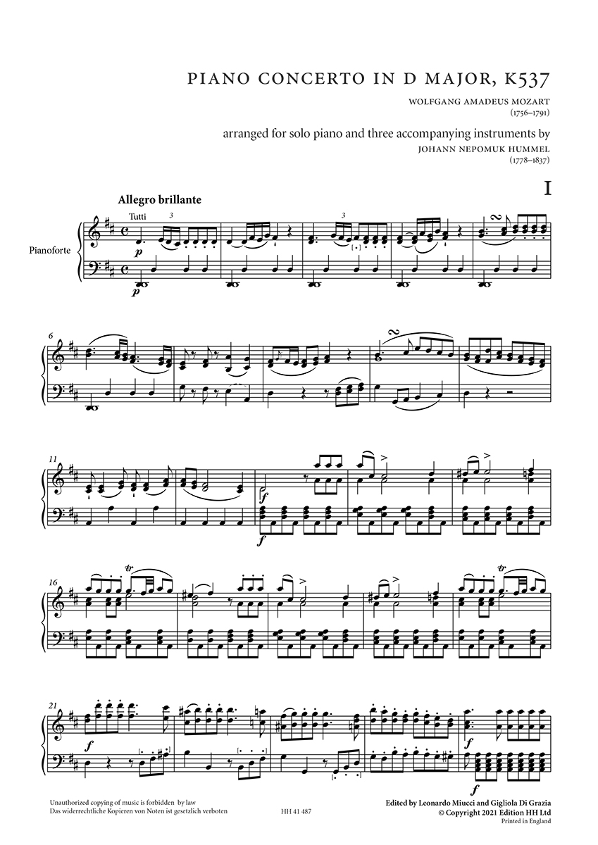 Mozart/Hummel (from HH487)